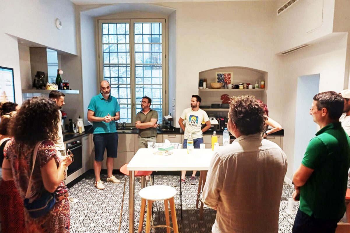 Premier atelier UX proposé aux agents de la ville de Chambéry et de Grand Chambéry chez Lunabee Studio en juillet 2025