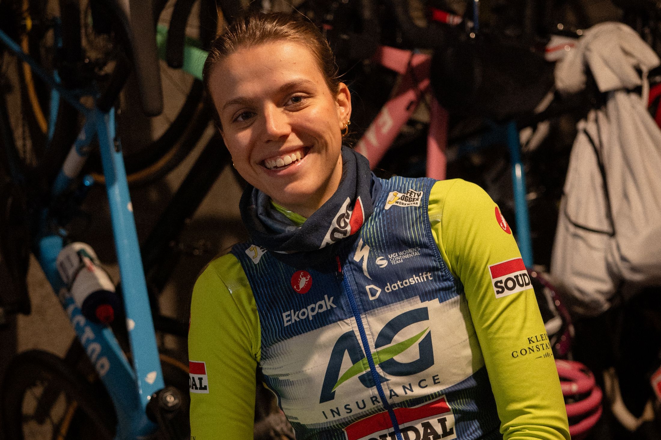 Nina Lavenu, cycliste féminin de l'équipe féminine N1