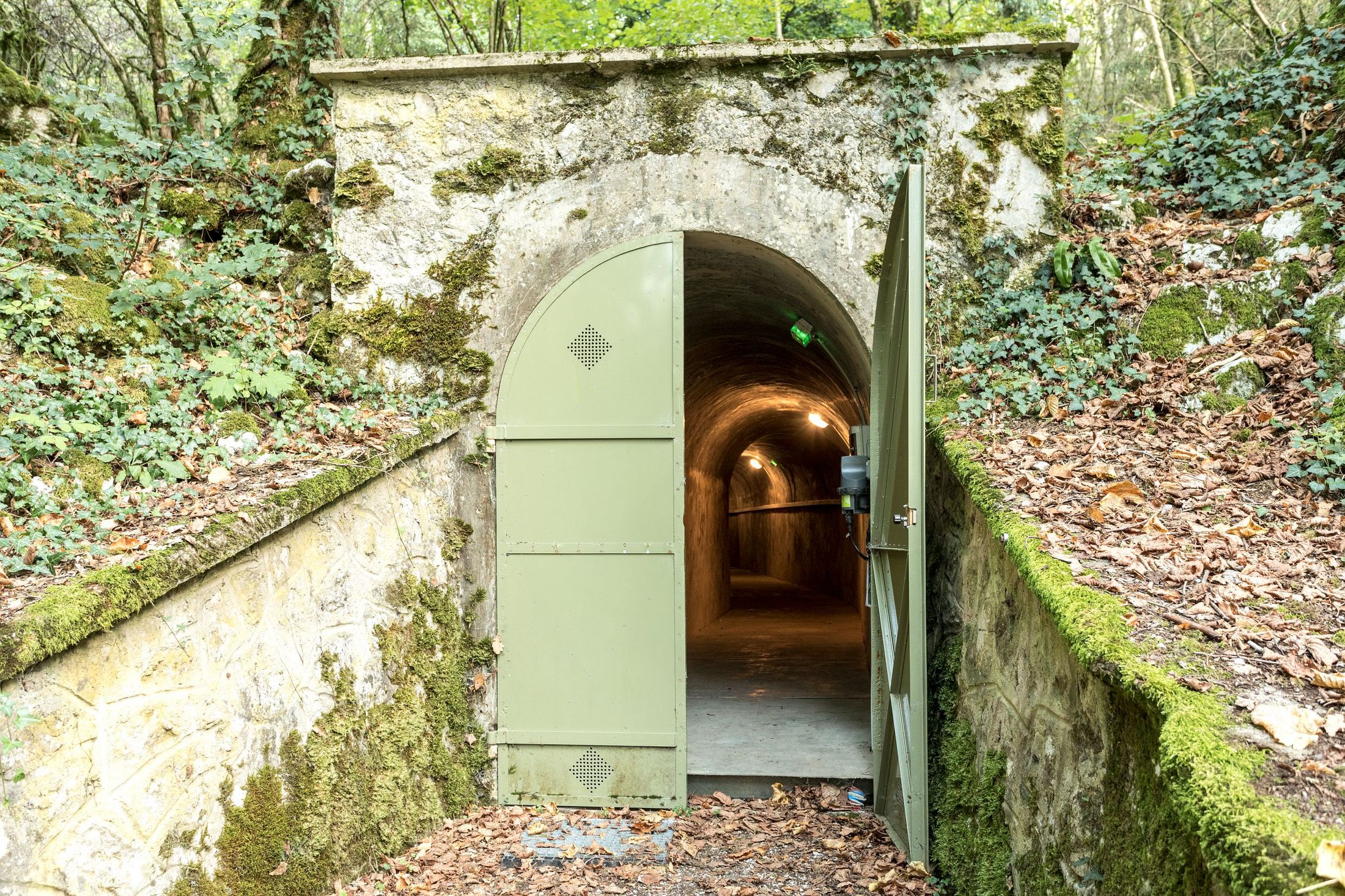 Porte d'accès au puit Saint Saturnin 