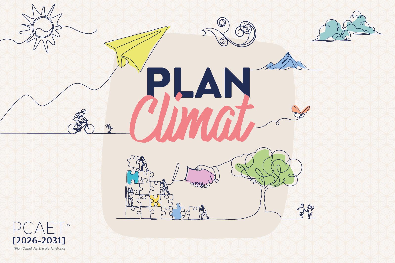 image d'illustration avec le titre plan climat