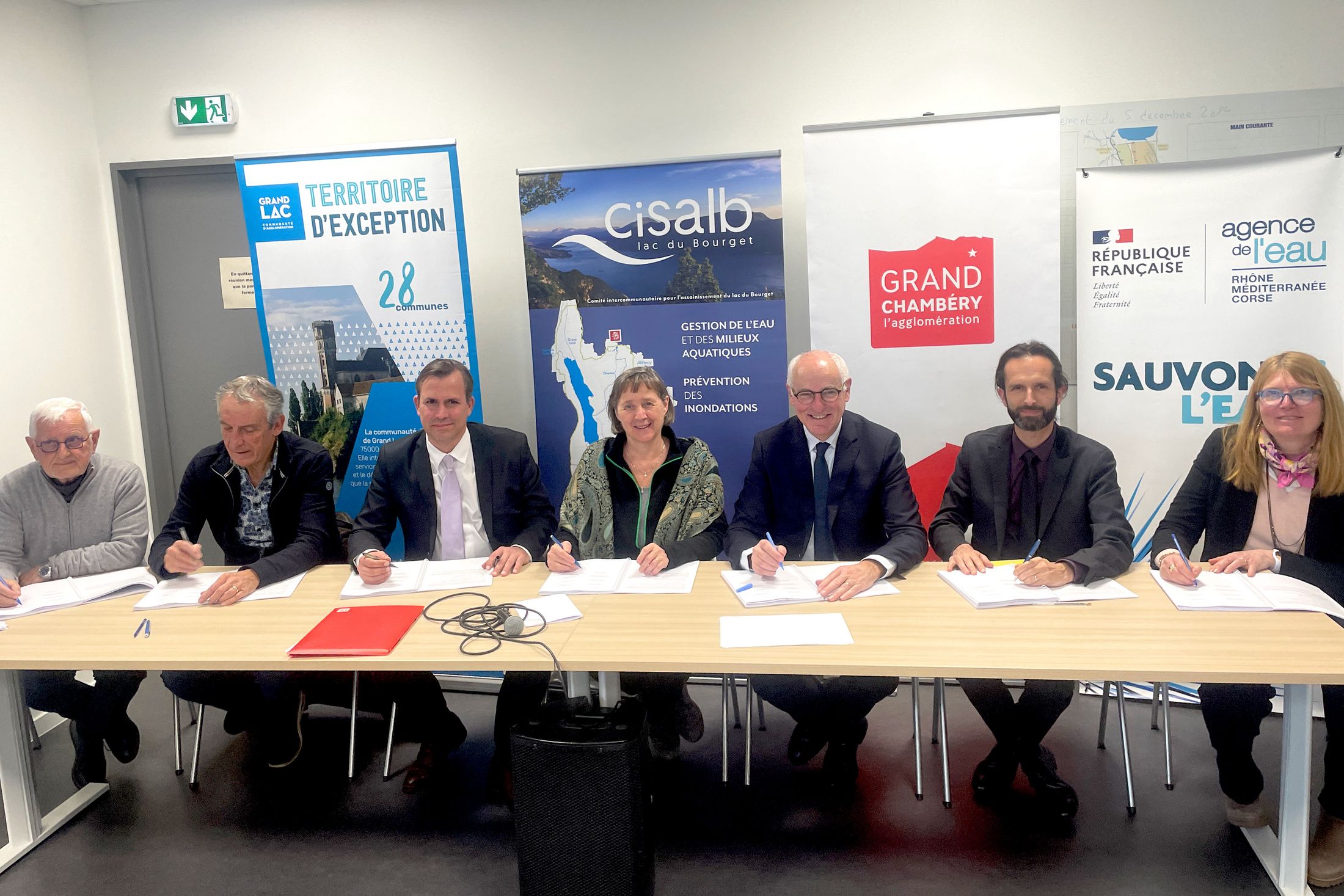 Signature du contrat eau climat 2026 - 2028 