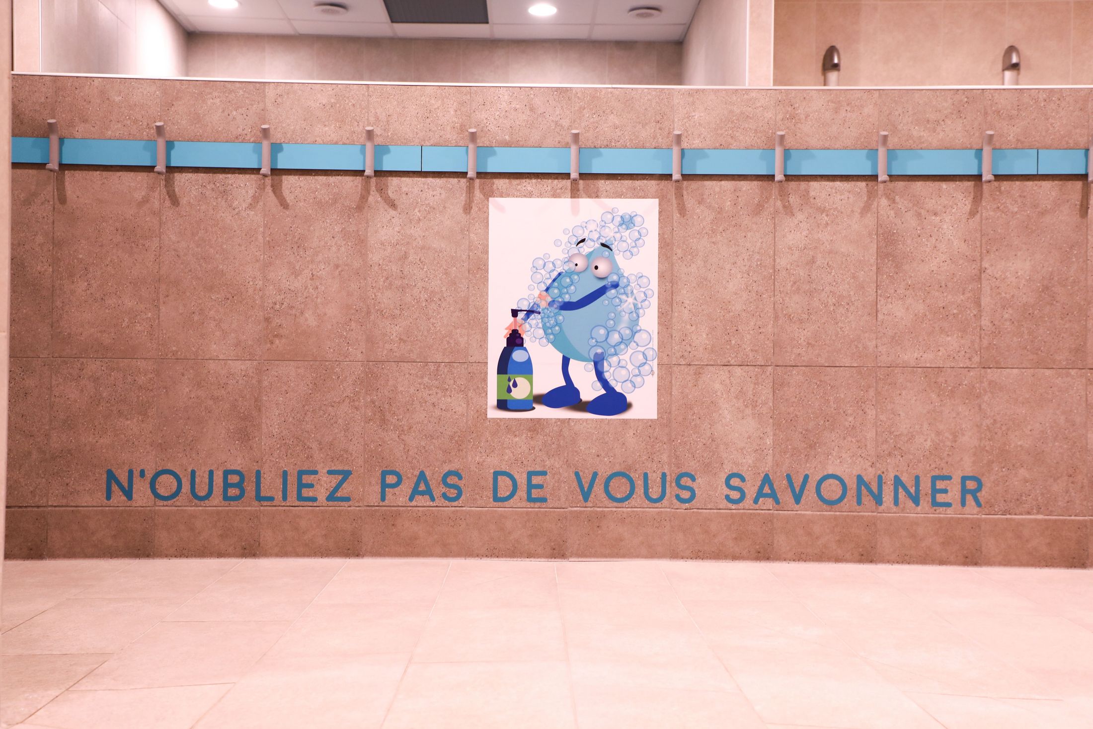 affiche pour la campagne d'hygiène