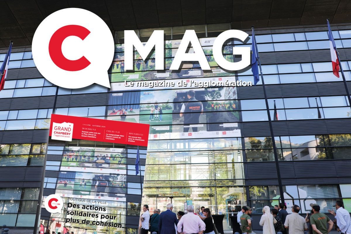Grand Chambéry: Le CMag #88 arrive dans votre boîte aux lettres