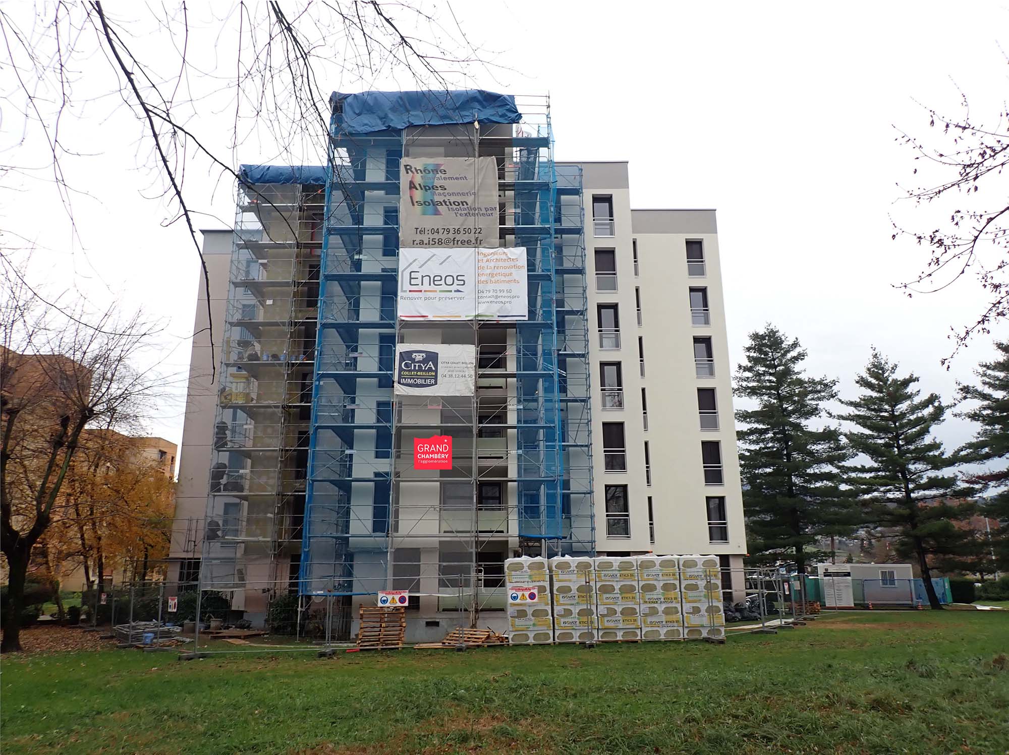 Immeuble en travaux