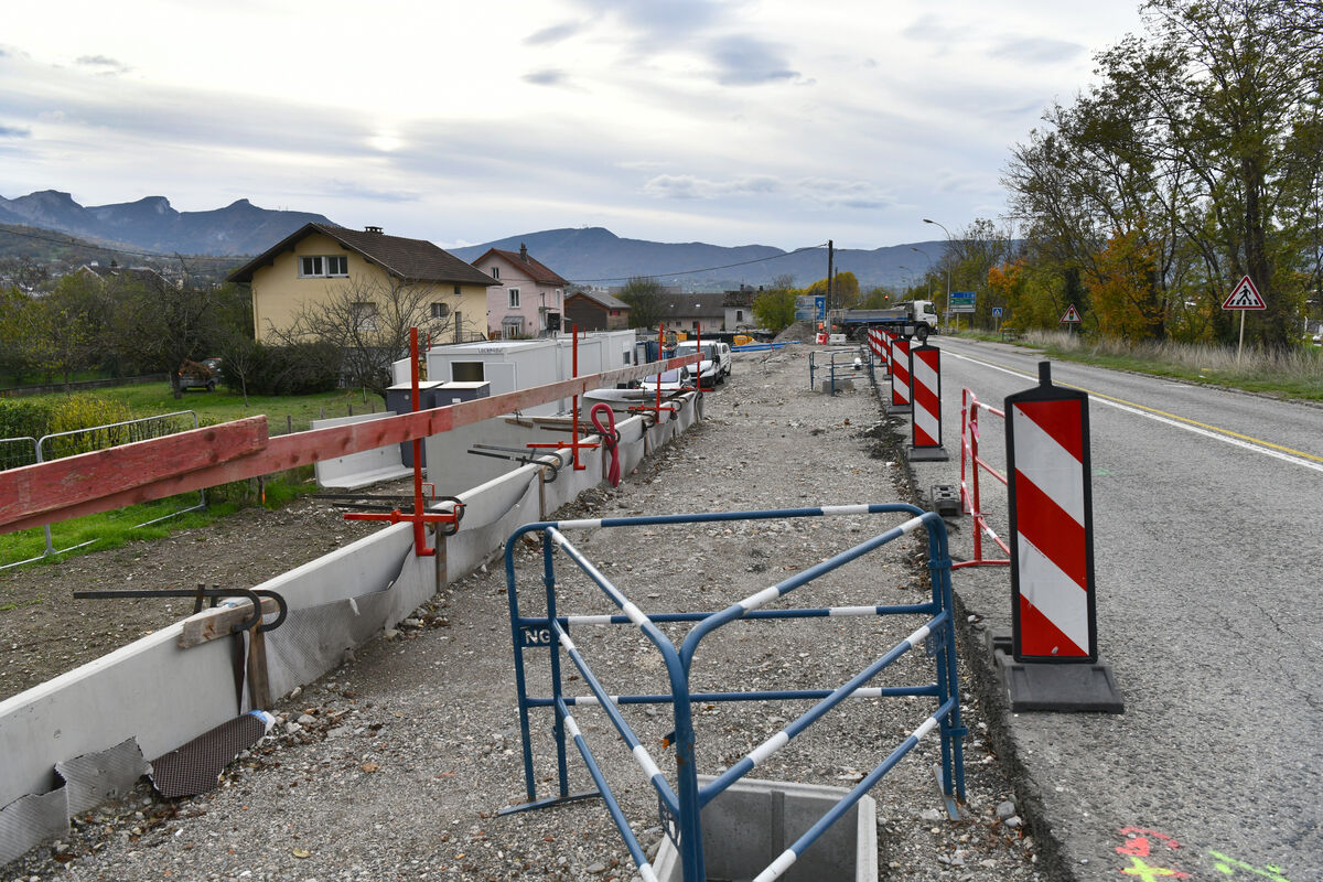 des travaux sur une route