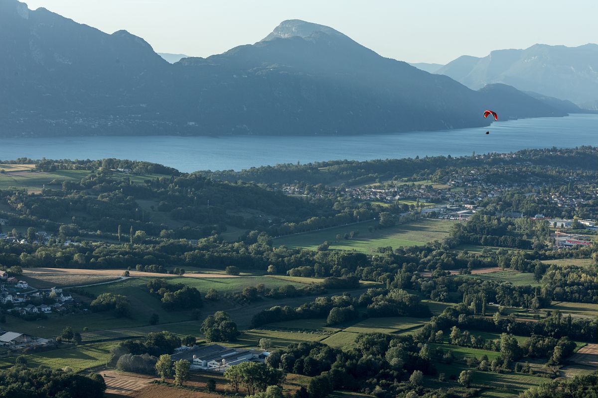 Vue de l'agglomération de Grand Chambéry