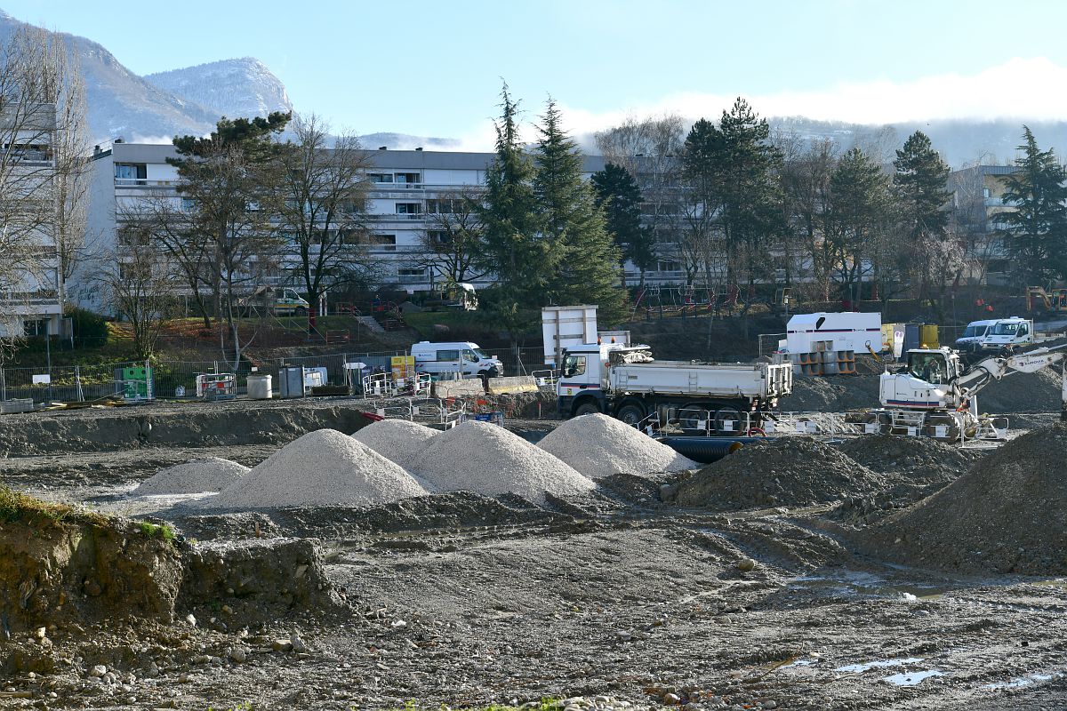 Chantier écoquartier Combes.
