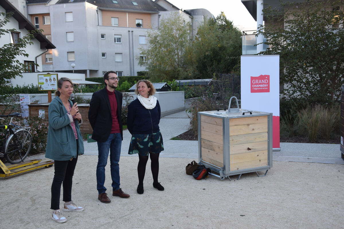 Lancement expérimentation de la collecte des déchets compostables.