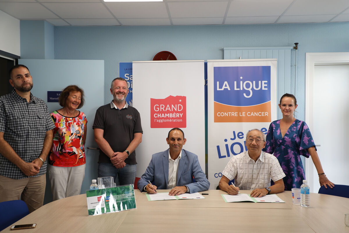 Renouvellement du partenariat avec la Ligue contre le cancer.